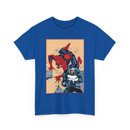 Spider-Man & Punisher T-Shirt - Jim Lee Art - Marvel Comics
