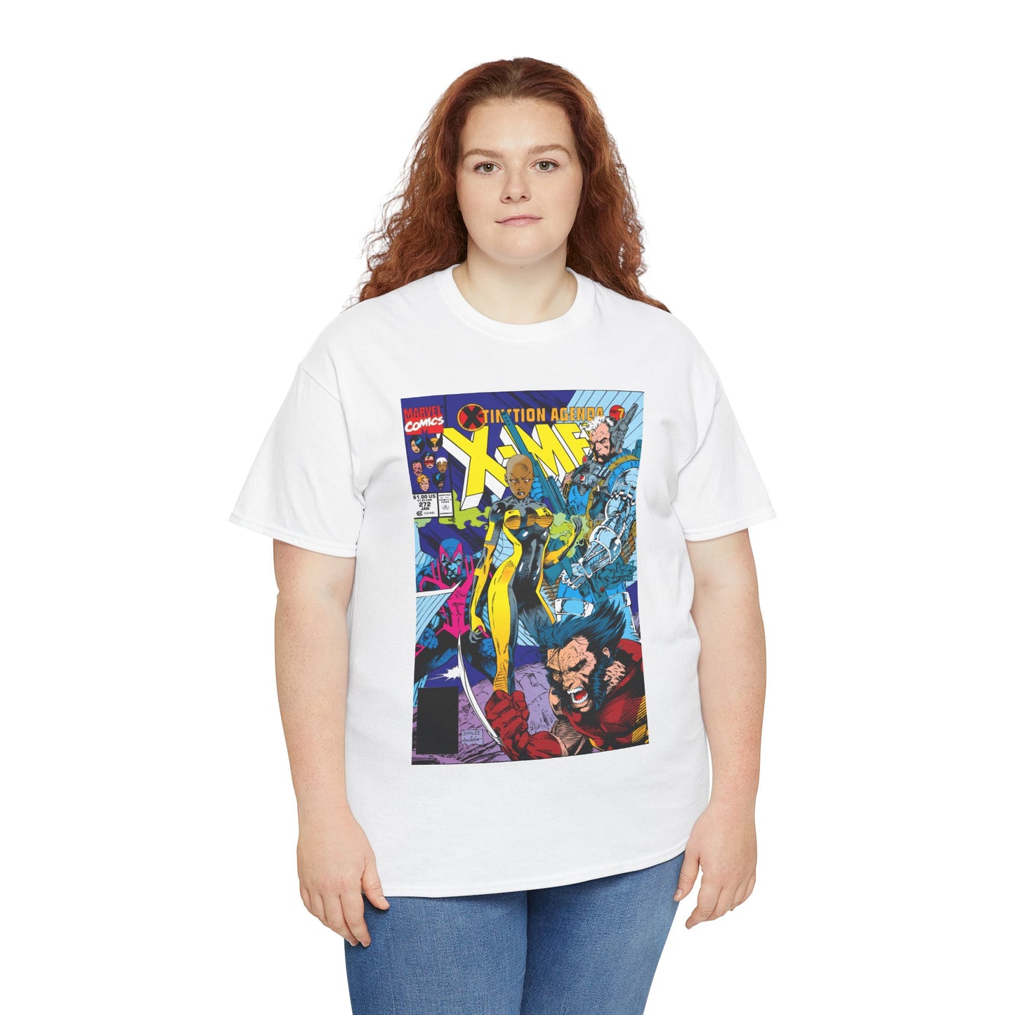 Uncanny X-Men #272 T-Shirt - Jim Lee Art - Marvel Comics