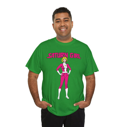Saturn Girl T-Shirt - Curt Swan Art - Legion of Super-Heroes Founding Member - DC Comics