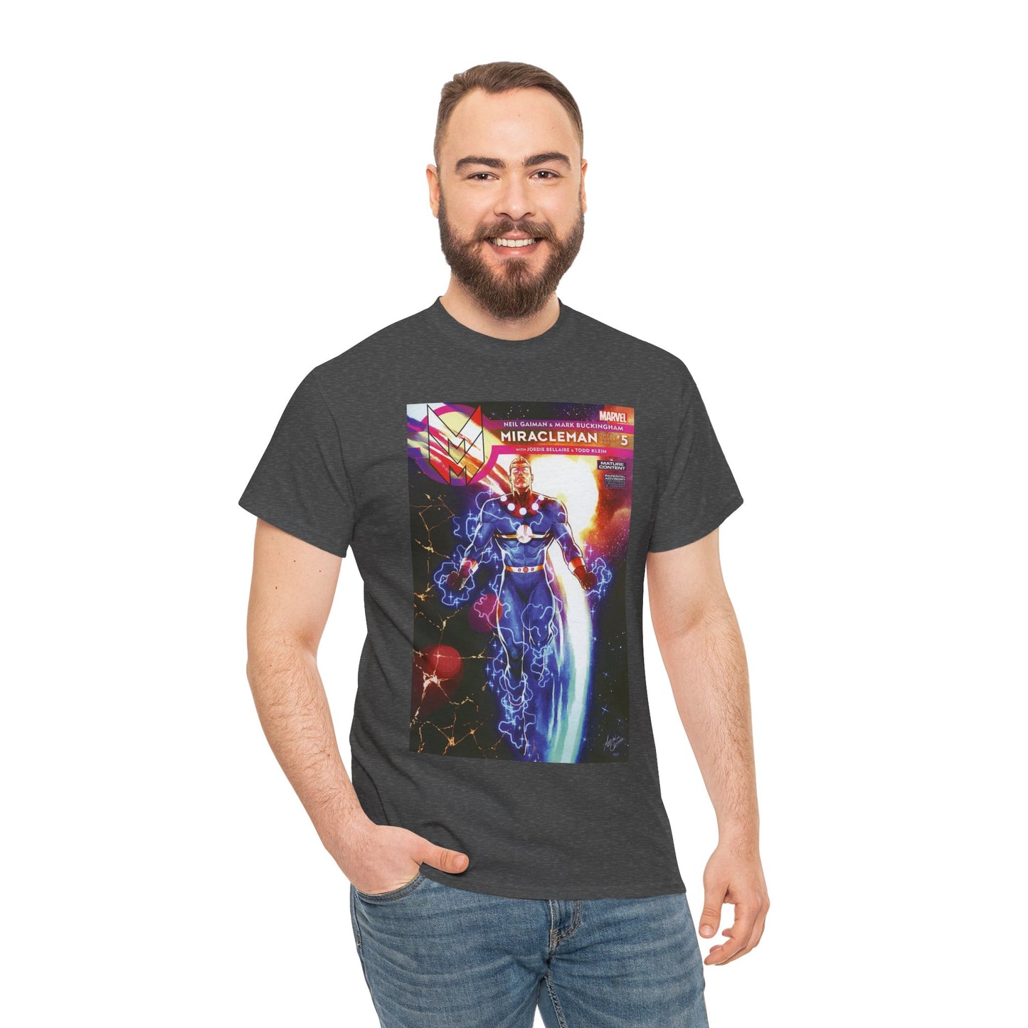 Miracleman #5 T-Shirt - Martin Coccolo Art - Marvel Comics