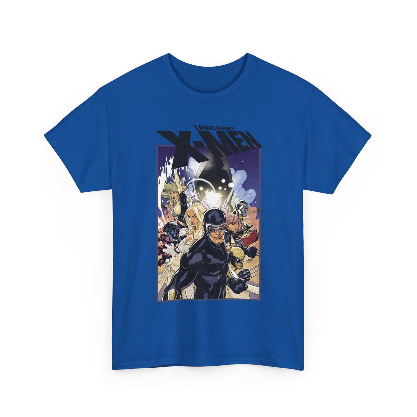 Uncanny X-Men T-Shirt - Terry Dodson Art - Cyclops, Emma Frost, Wolverine, Nightcrawler, Colossus - Marvel Comics