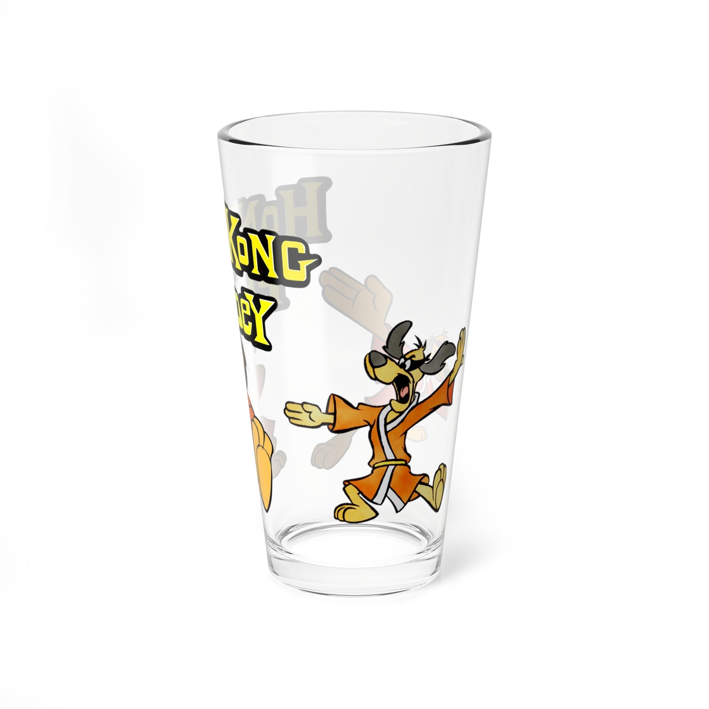 Hong Kong Phooey Pint Glass, 16oz -  Penrod "Penry" Pooch - Mild-Mannered Janitor - Hanna-Barbera Saturday Morning Cartoon
