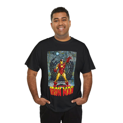 Iron Man T-Shirt - Bob Layton Art - Tony Stark Armor - Avengers Member & Leader - Marvel Comics
