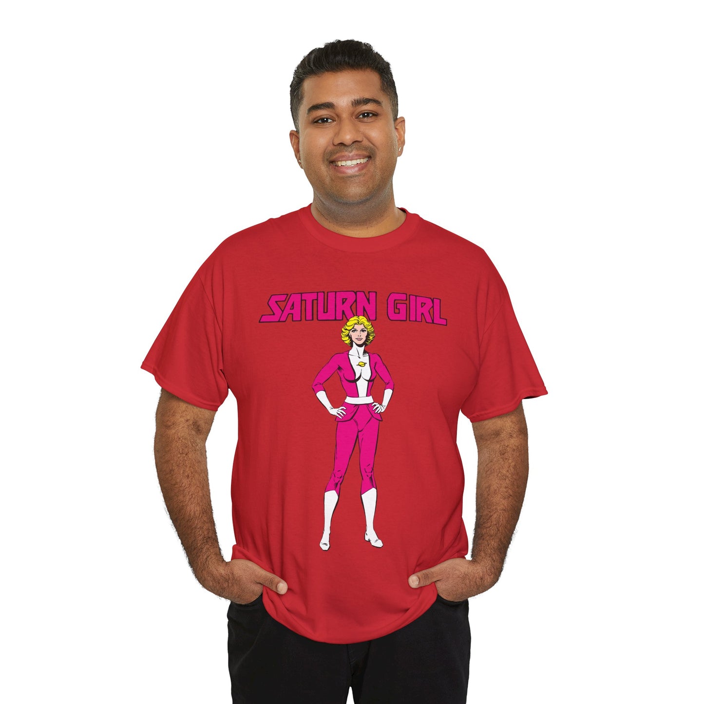 Saturn Girl T-Shirt - Curt Swan Art - Legion of Super-Heroes Founding Member - DC Comics