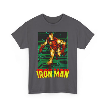 Iron Man T-Shirt - John Byrne Art - Tony Stark, Stark Industries - Avengers Member & Leader - Marvel Comics Armored Hero
