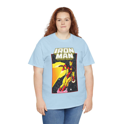 Iron Man T-Shirt - John Romita Jr Art - Cover to Issue #256 - Tony Stark in Space - Marvel Comics