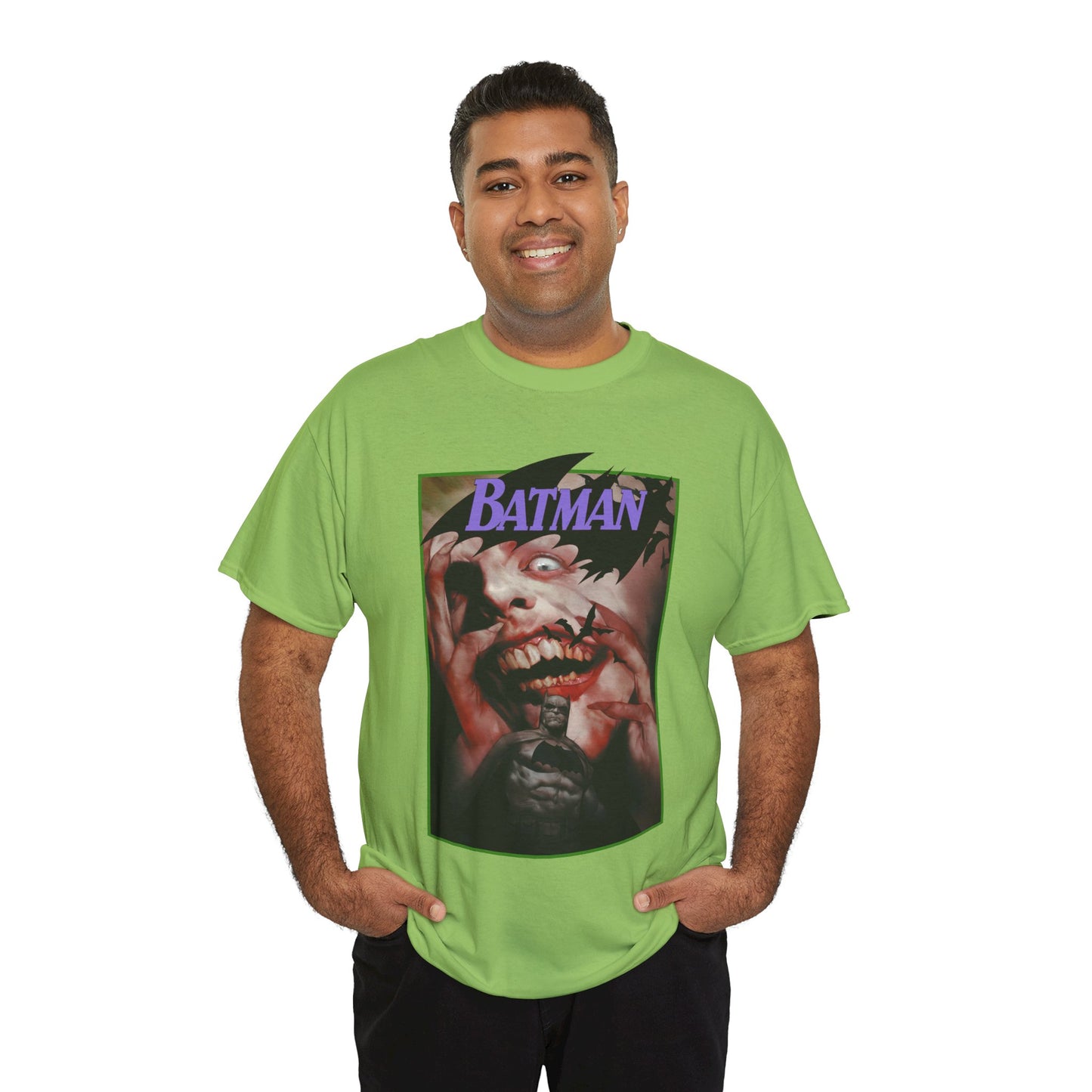 Batman Vs Joker T-Shirt - Ben Oliver Art - DC Comics