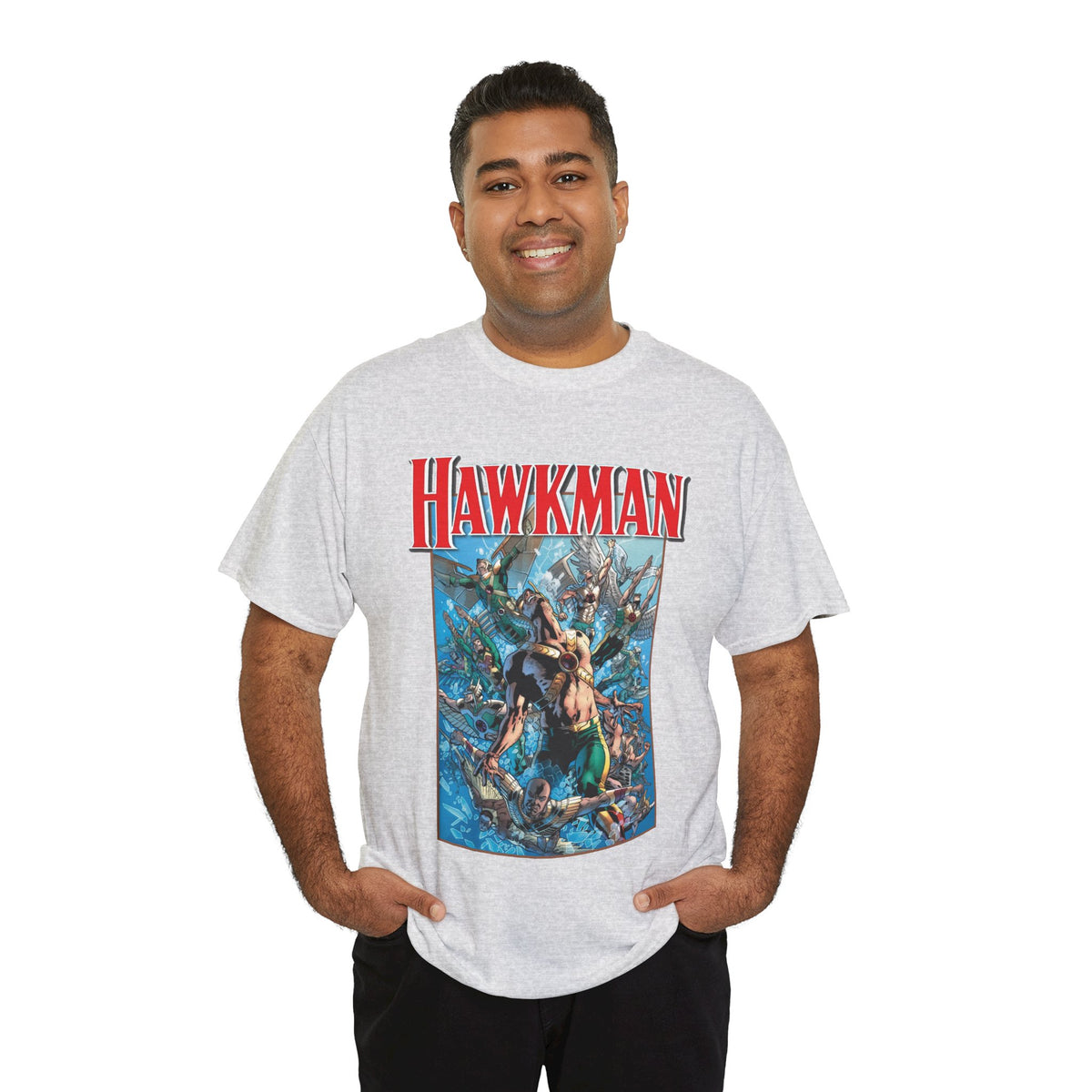 Hawkman T-Shirt - Bryan Hitch Art - DC Comics