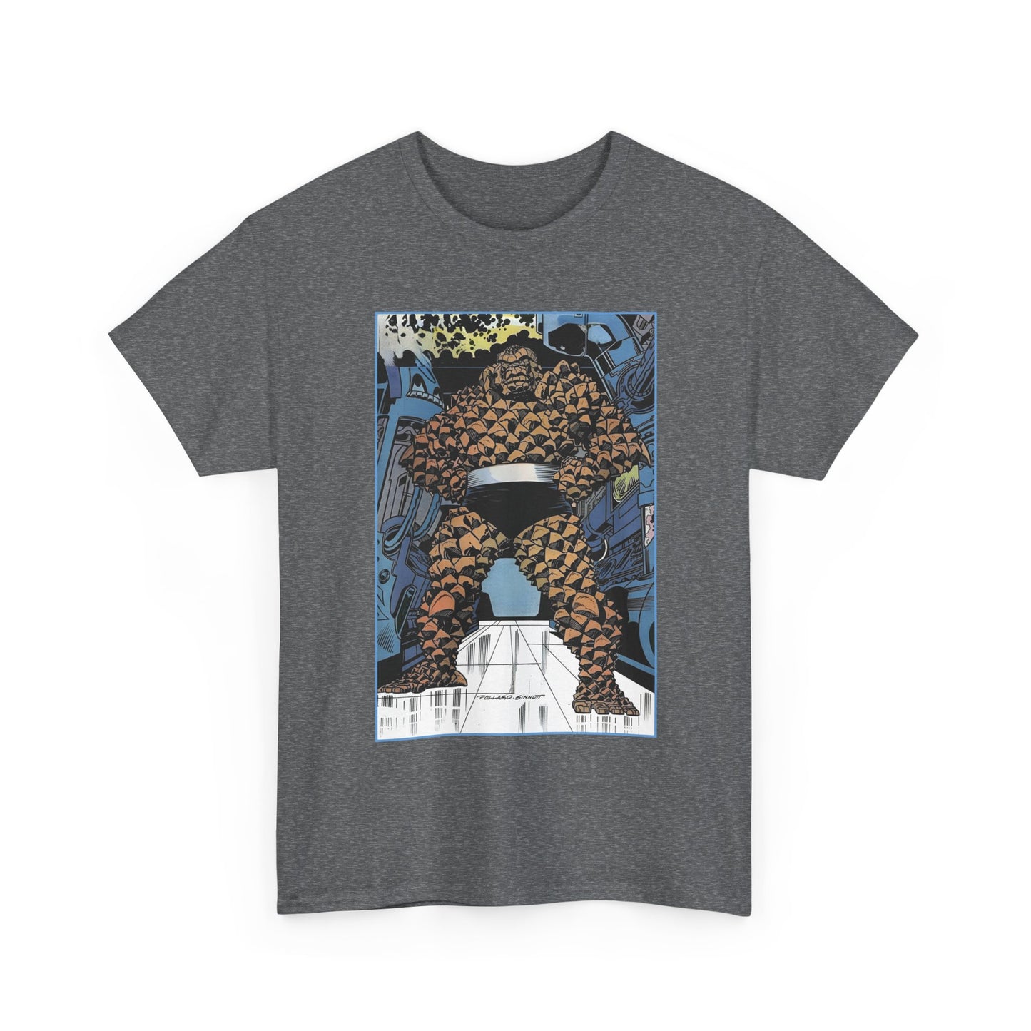 The Thing T-Shirt - Keith Pollard Art - Fantastic Four Pin-Up - Marvel Comics