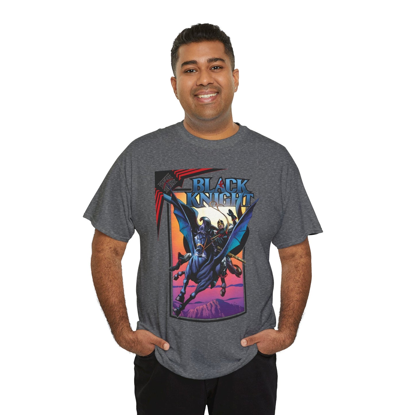 King in Black: Black Knight T-Shirt - Todd Smith Art - Dane Whiteman - From the Knull Story - Marvel Comics