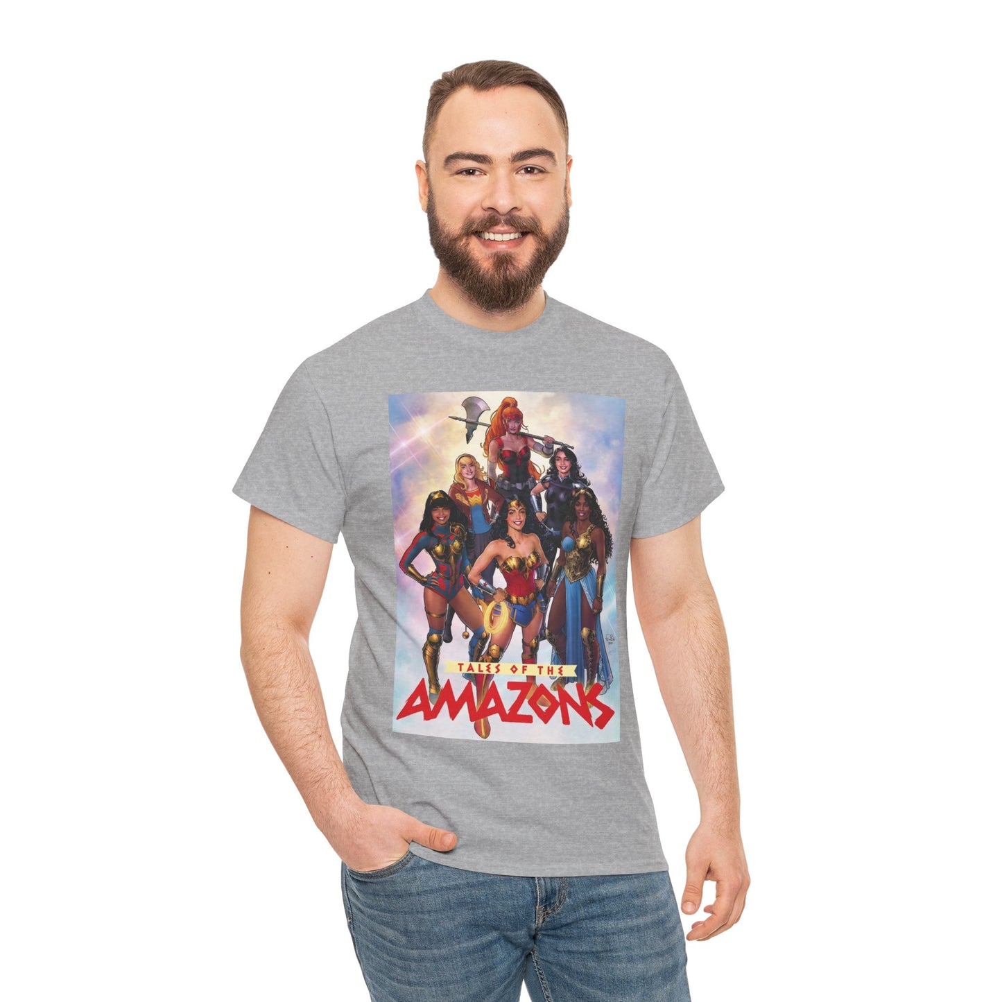 Tales of the Amazons T-Shirt - Nicola Scott Art - Wonder Woman, Wonder Girl, Troia, Nubia, Artemis, Queen Hippolyta, Yara Flor, Donna Troy - DC Comics