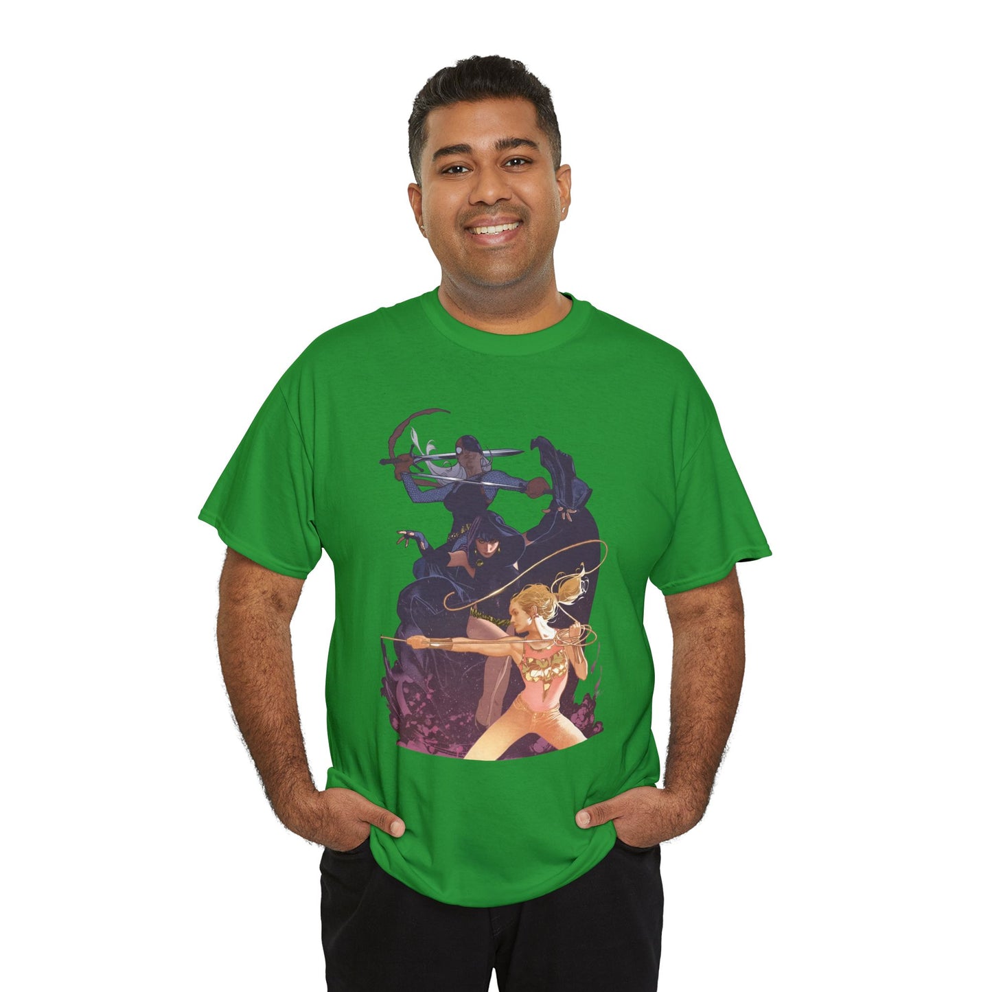 Raven, Wonder Girl, Ravager T-Shirt - Adam Hughes Art - Teen Titans #88 Variant Cover - DC Comics