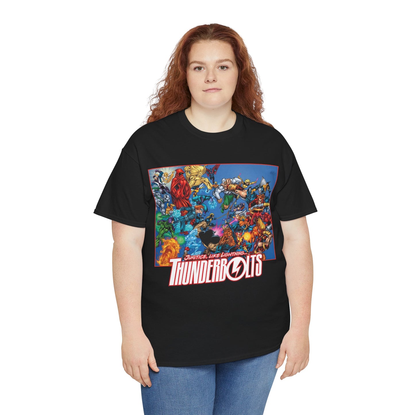Thunderbolts T-Shirt - Mark Bagley Art - Marvel Comics
