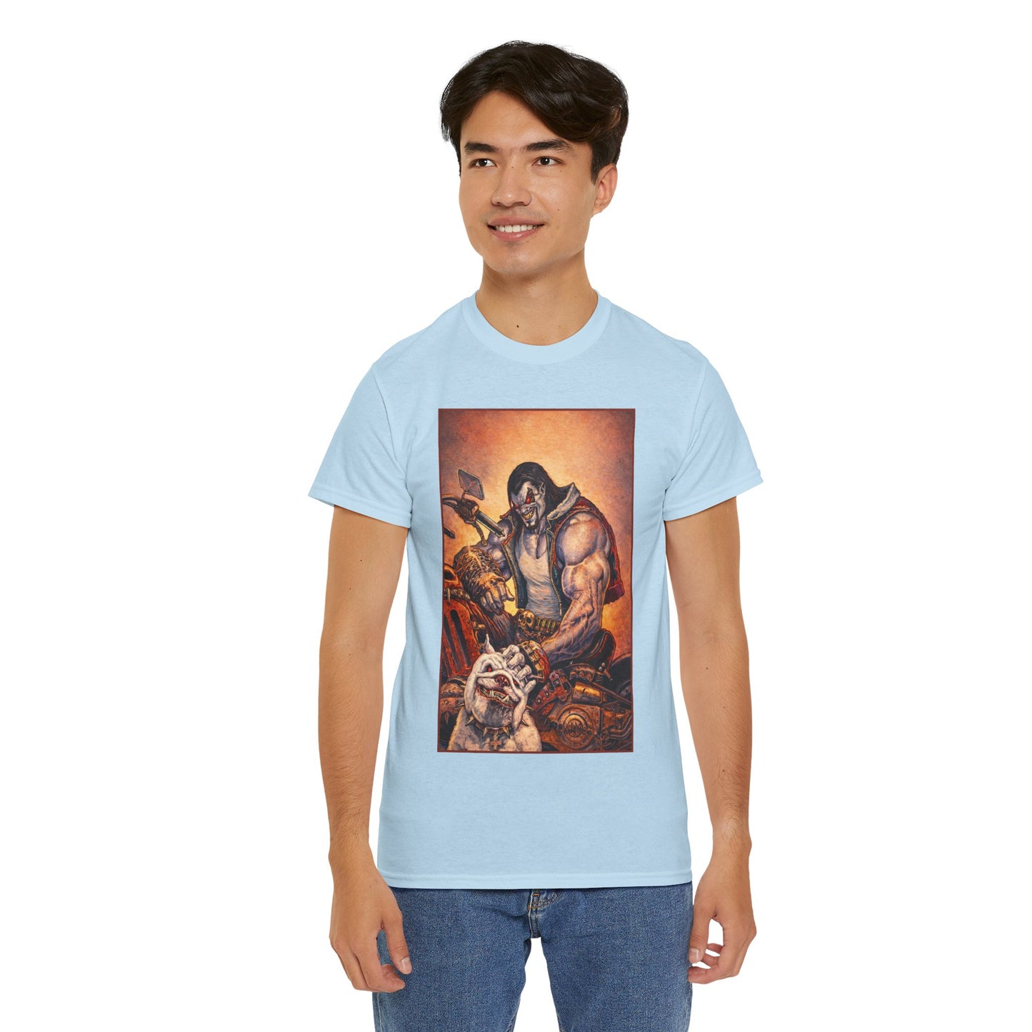 Lobo T-Shirt - Doug Mahnke Art - The Main Man - DC Comics