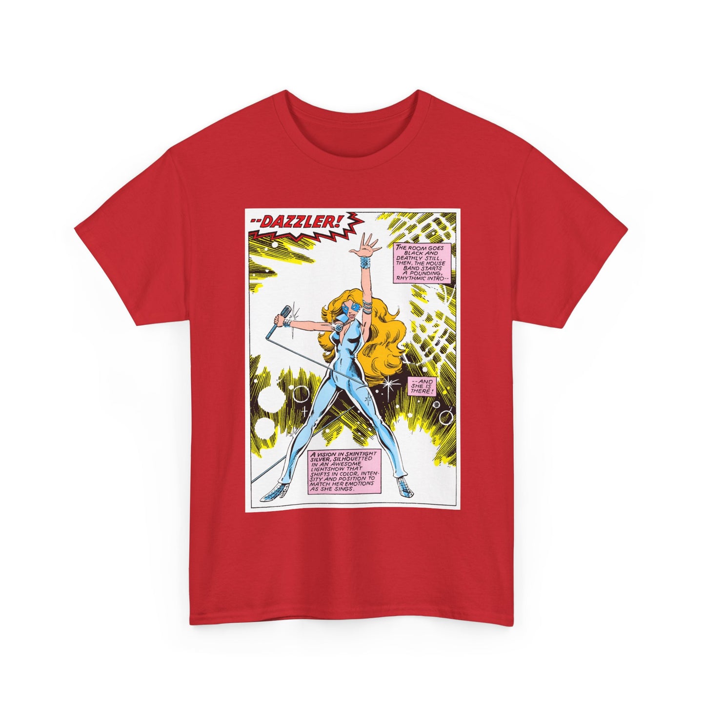 Dazzler T-Shirt - John Byrne Art - Uncanny X-Men #130, Dazzler's First Appearance - Alison Blaire - Marvel Comics