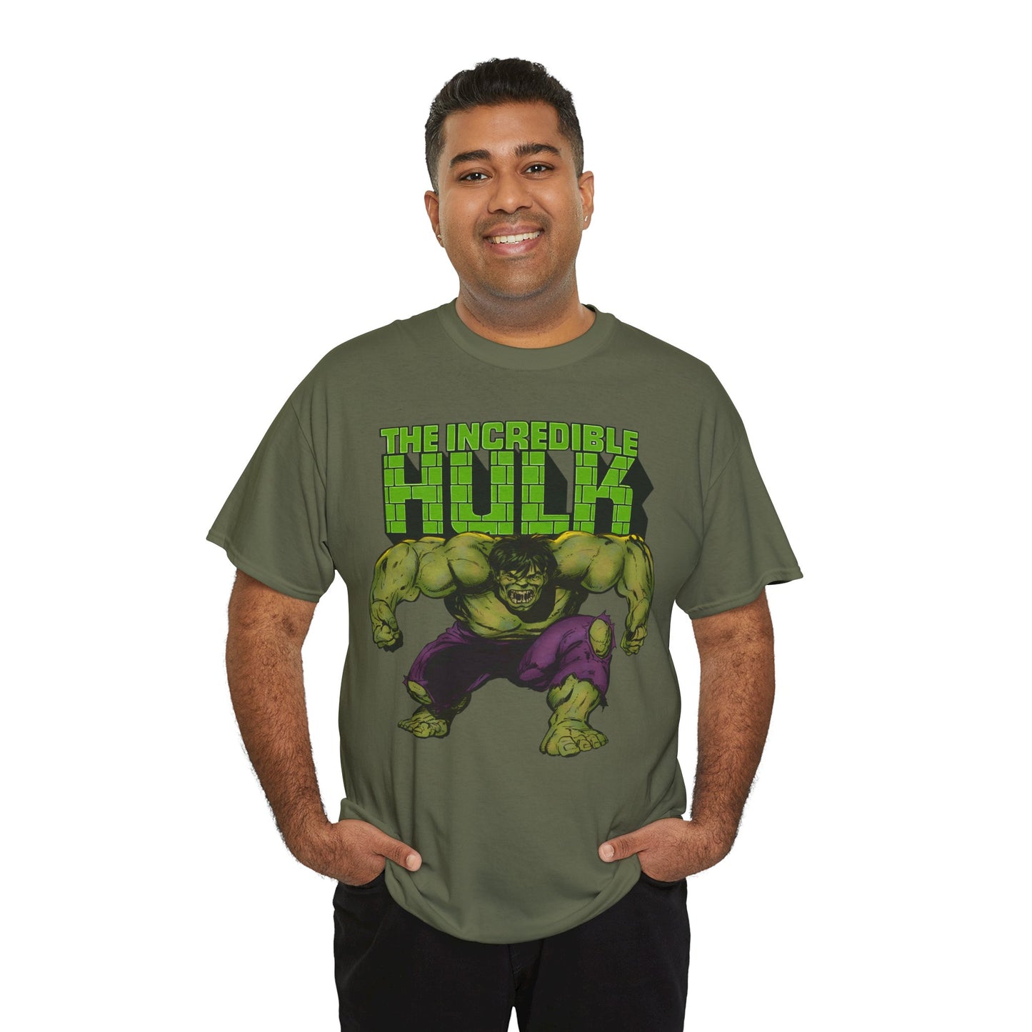 Incredible Hulk T-Shirt - John Byrne Art - Bruce Banner - Marvel Comics