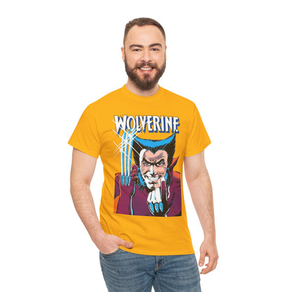 Wolverine T-Shirt - Frank Miller 1982 Cover Art - Marvel Comics - X-Men Member, Logan - Classic Mini-Series