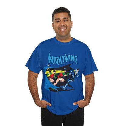 Nightwing T-Shirt - George Perez Art - Batman, Bruce Wayne, Robin, Dick Grayson - New Teen Titans Leader - DC Comics