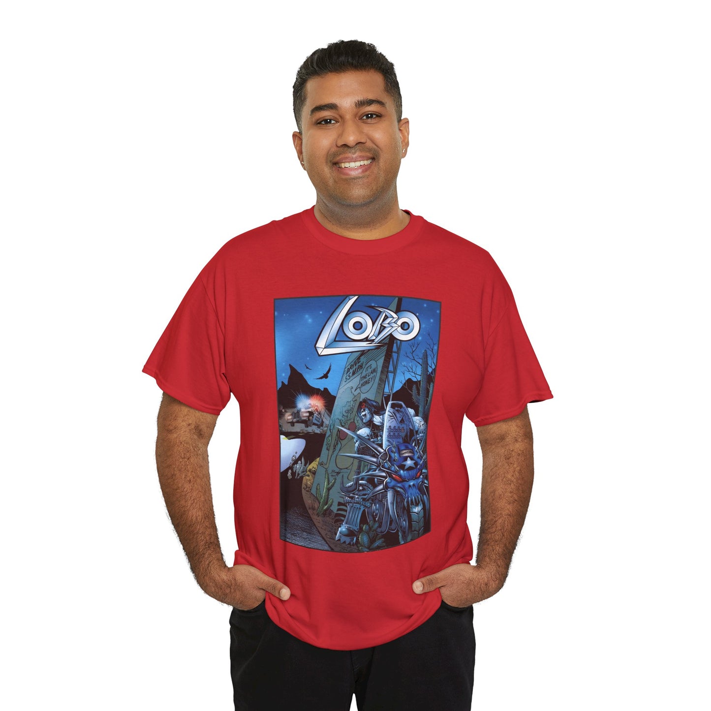 Lobo #51 T-Shirt - Norm Breyfogle Art - DC Comics