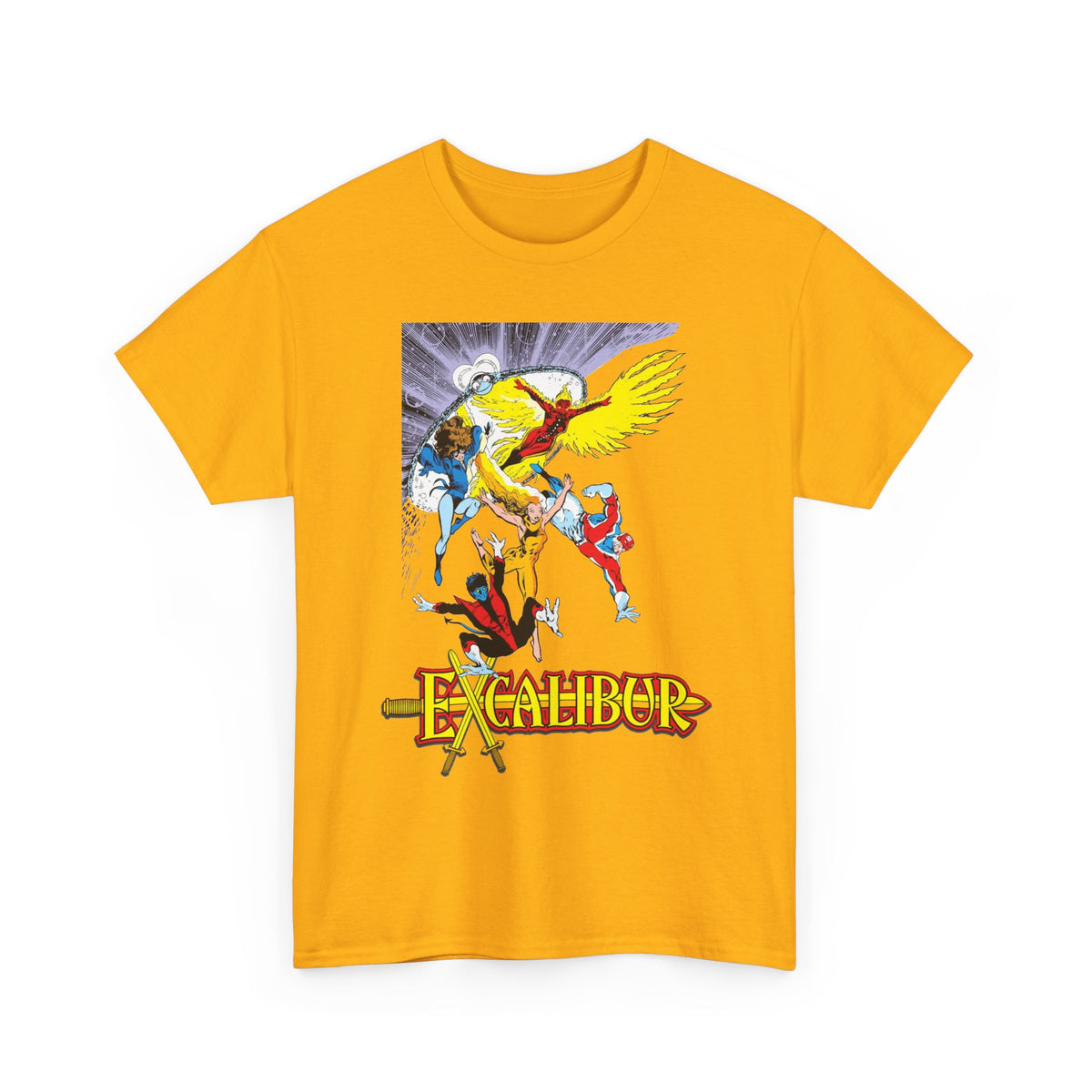 Excalibur T-Shirt - Alan Davis Art - Marvel Comics