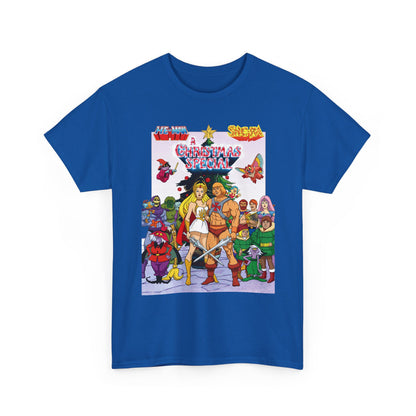 He-Man & She-Ra: A Christmas Special T-Shirt - Masters of the Universe, Princess of Power - Skeletor, Fisto, Orko, Kowl, Madame Razz - Filmation