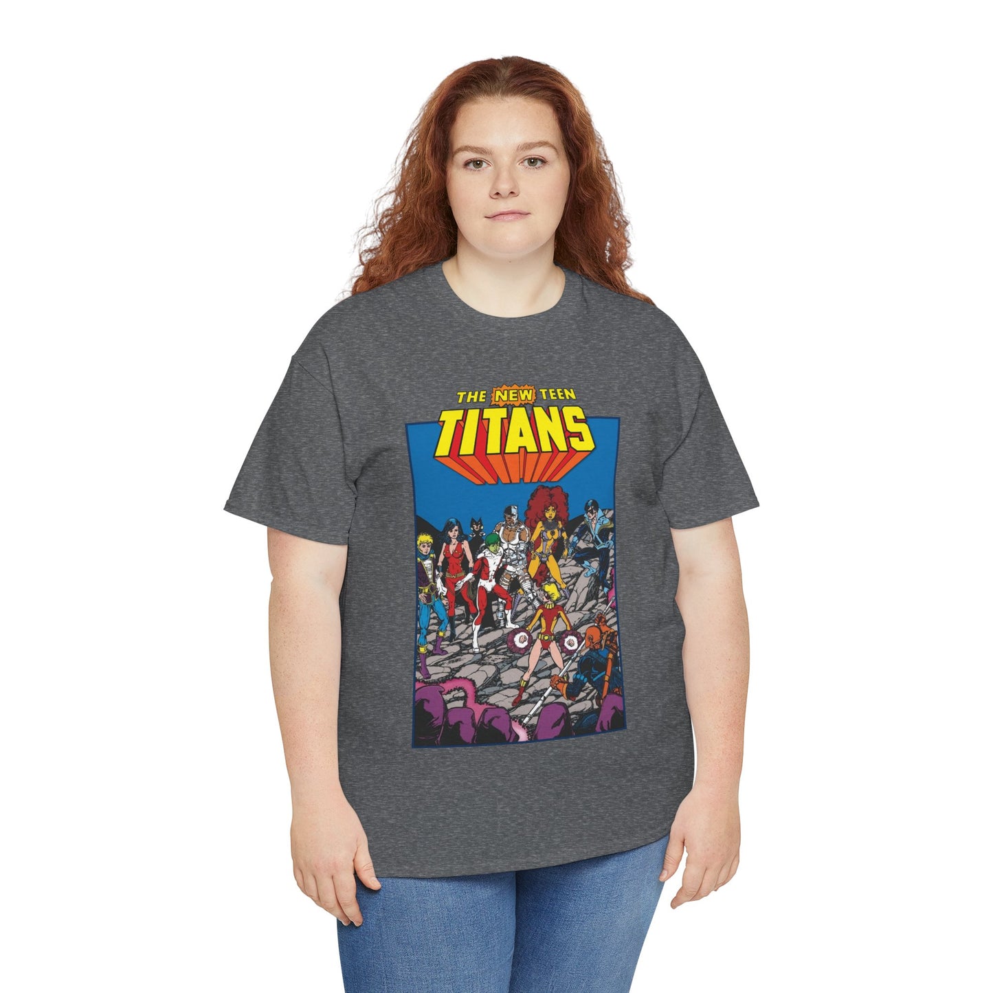 New Teen Titans T-Shirt - George Perez Art - Judas Contract - Tales of the Teen Titans Annual #3 Cover Art - DC Comics