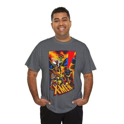 X-men T-Shirt - John Byrne Art - Phoenix, Wolverine, Cyclops, Storm, Nightcrawler, Colossus - Marvel Comics