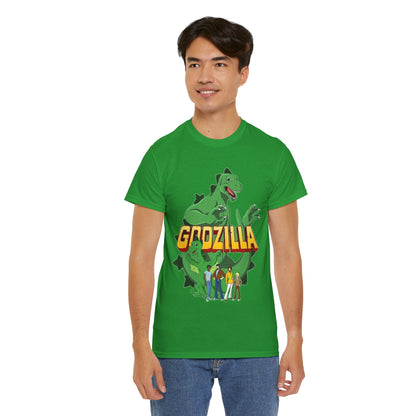 Godzilla T-Shirt - Popular 1970s Hanna-Barbera Cartoon - Godzooky - Retro 70s Animation - Toho - King of the Monsters