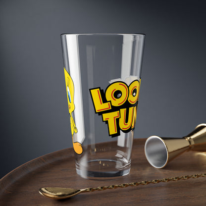 Tweety Bird Pint Glass, 16oz - Looney Tunes - Merrie Melodies - Beloved Cartoon Icon