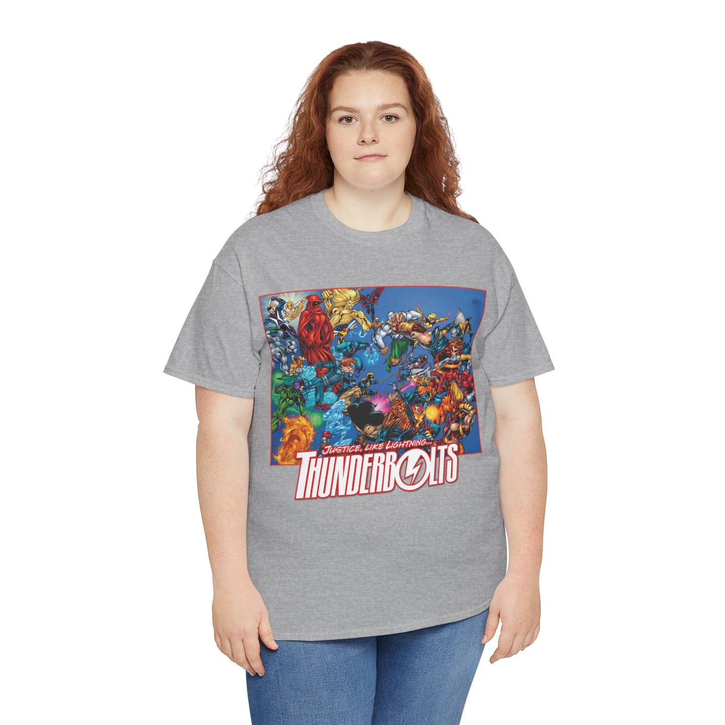Thunderbolts T-Shirt - Mark Bagley Art - Marvel Comics