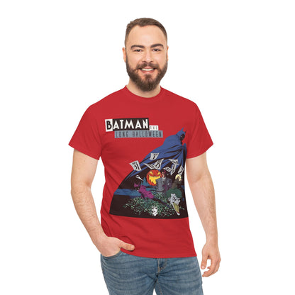 Batman The Long Halloween T-Shirt - Stunning Tim Sale Art - Joker, Catwoman, Two-Face, Poison Ivy, Commissioner Gordon - DC Comics - Classic Story