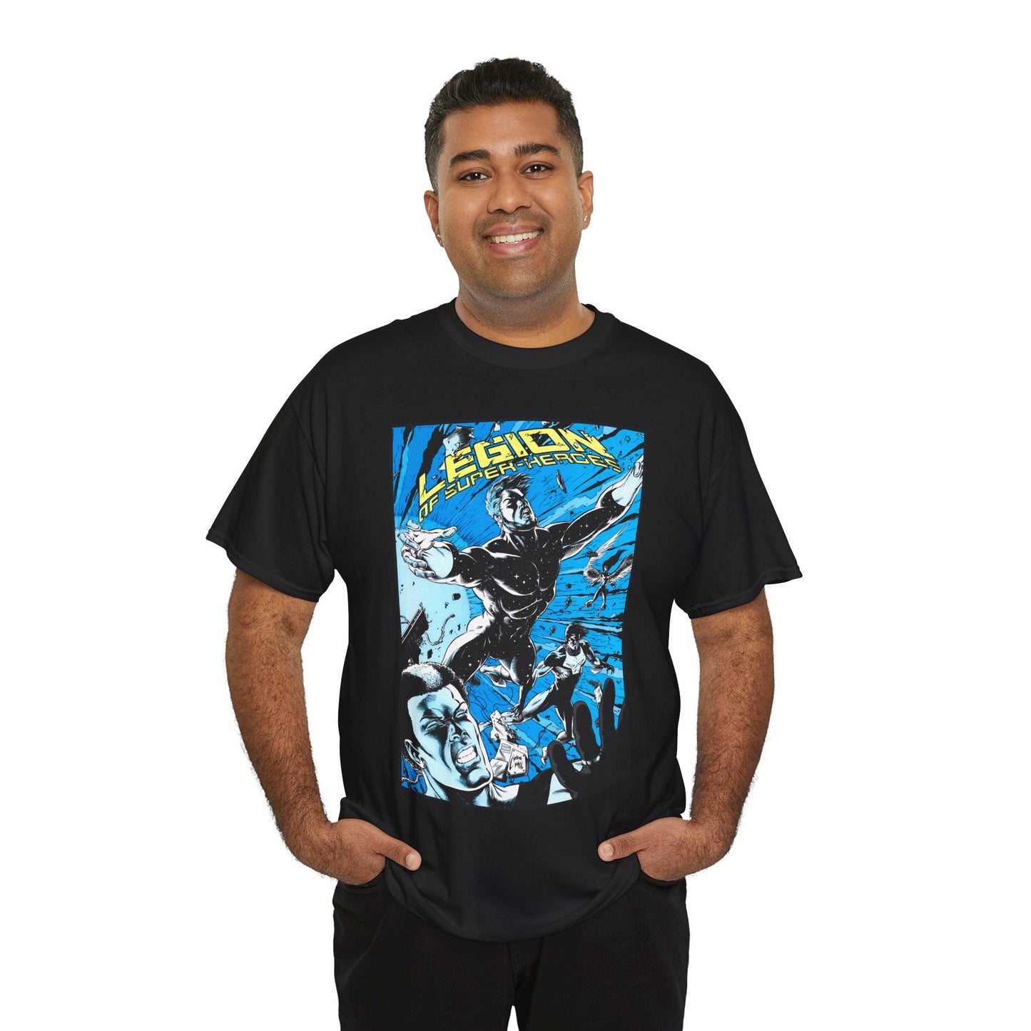 Legion of Super-Heroes T-Shirt - Steve Lightle Art - DC Comics - Starboy, Thom Kallor