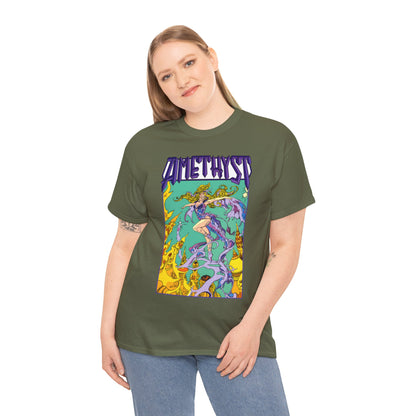 Amethyst T-Shirt - Esteban Maroto Art - Princess of Gemworld - 1980s Series - DC Comics
