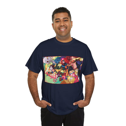 X-Men '97 T-Shirt - Russell Dauterman Art - Cyclops, Jean Grey, Rogue, Storm, Jubilee, Beast, Gambit, Bishop, Wolverine - Marvel Comics