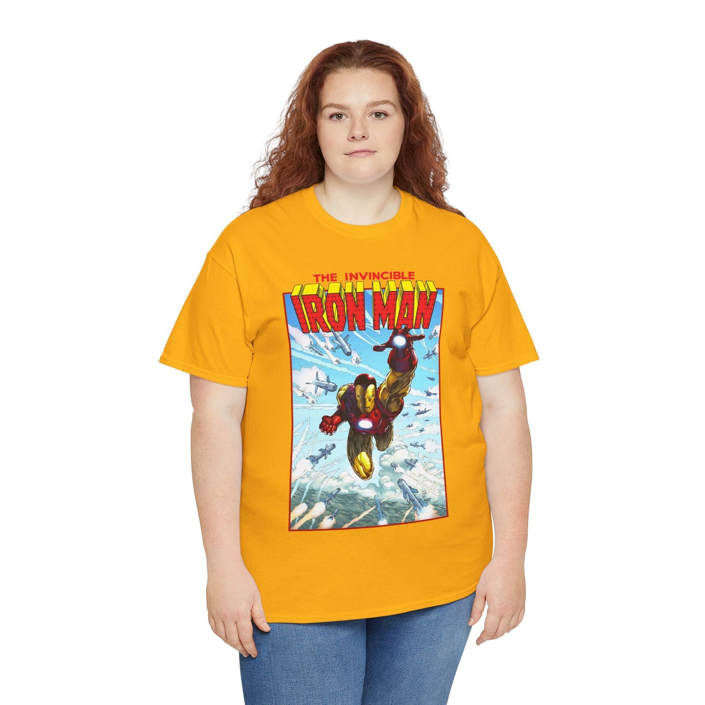 Iron Man T-Shirt - Marc Silvestri Art - Tony Stark Armor - Avengers Member & Leader - Marvel Comics