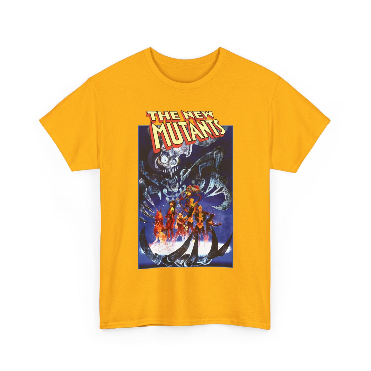 New Mutants T-Shirt - Bill Sienkiewicz Art - War Children Cover - Warlock, Magik, Wolfsbane, Cannonball, Cypher, Mirage, Karma, Sunspot - Marvel Comics