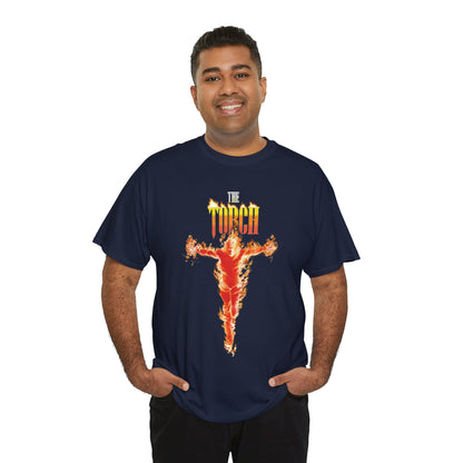 The Torch T-Shirt - Alex Ross Art - Golden Age Member of the Invaders - Marvel Comics
