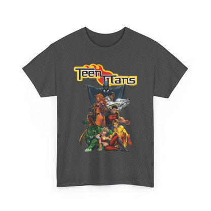 Teen Titans T-Shirt - Michael Turner Art - Cyborg, Raven, Wonder Girl, Superboy, Robin, Starfire - DC Comics
