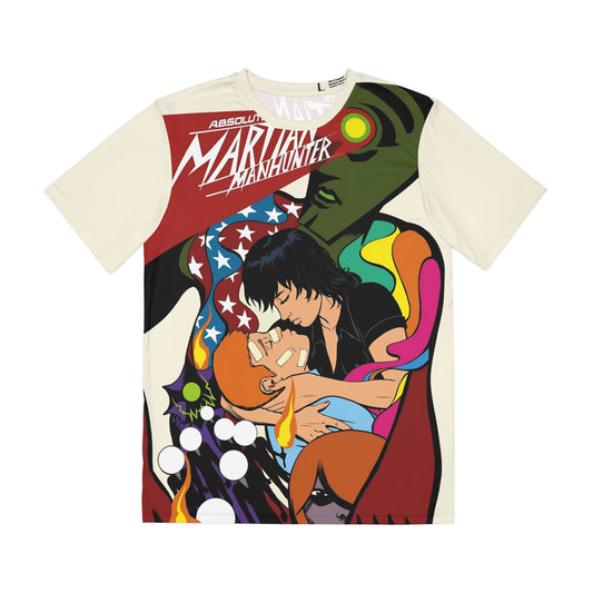 Absolute Martian Manhunter Polyester Tee (All-Over Print) - Javier Rodriguez Art - DC Comics
