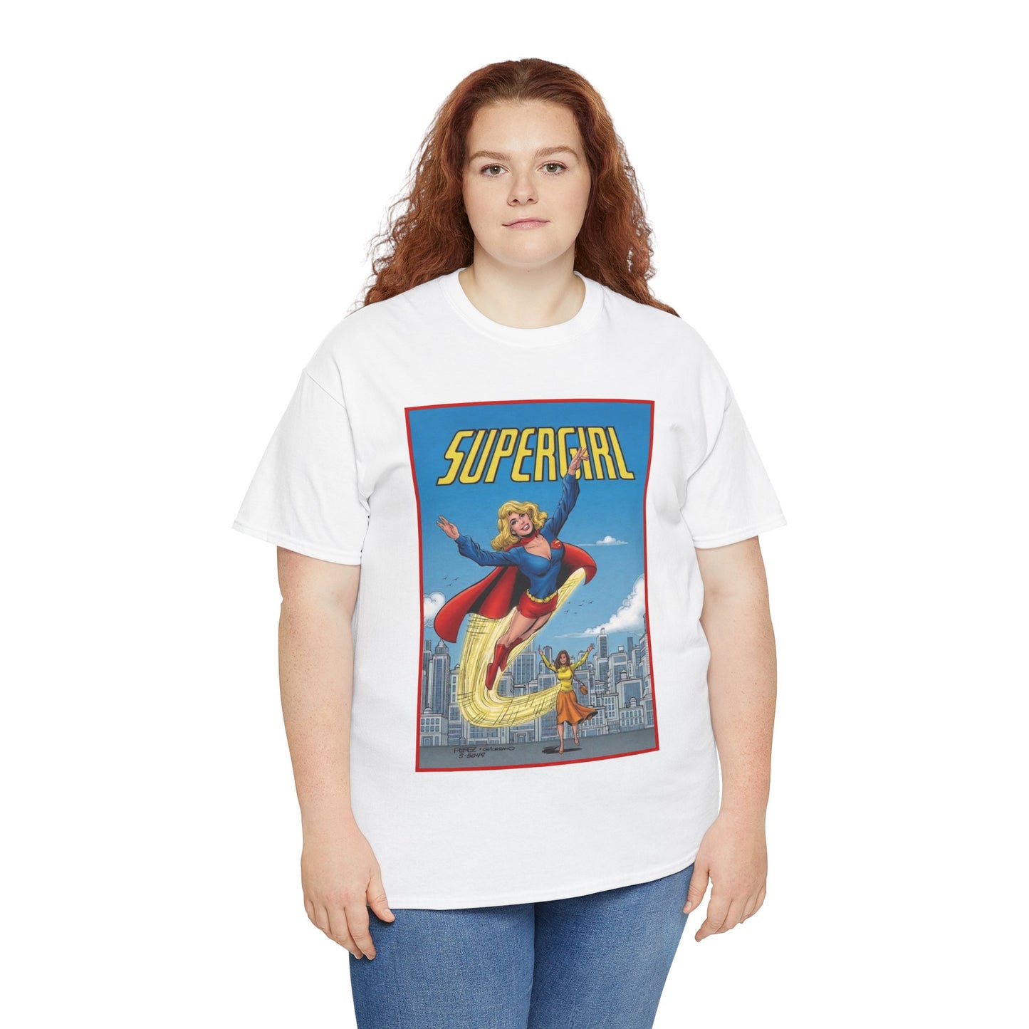 Supergirl T-Shirt - George Perez Art - Kara, Maid of Might - 2026 Movie - DC Comics