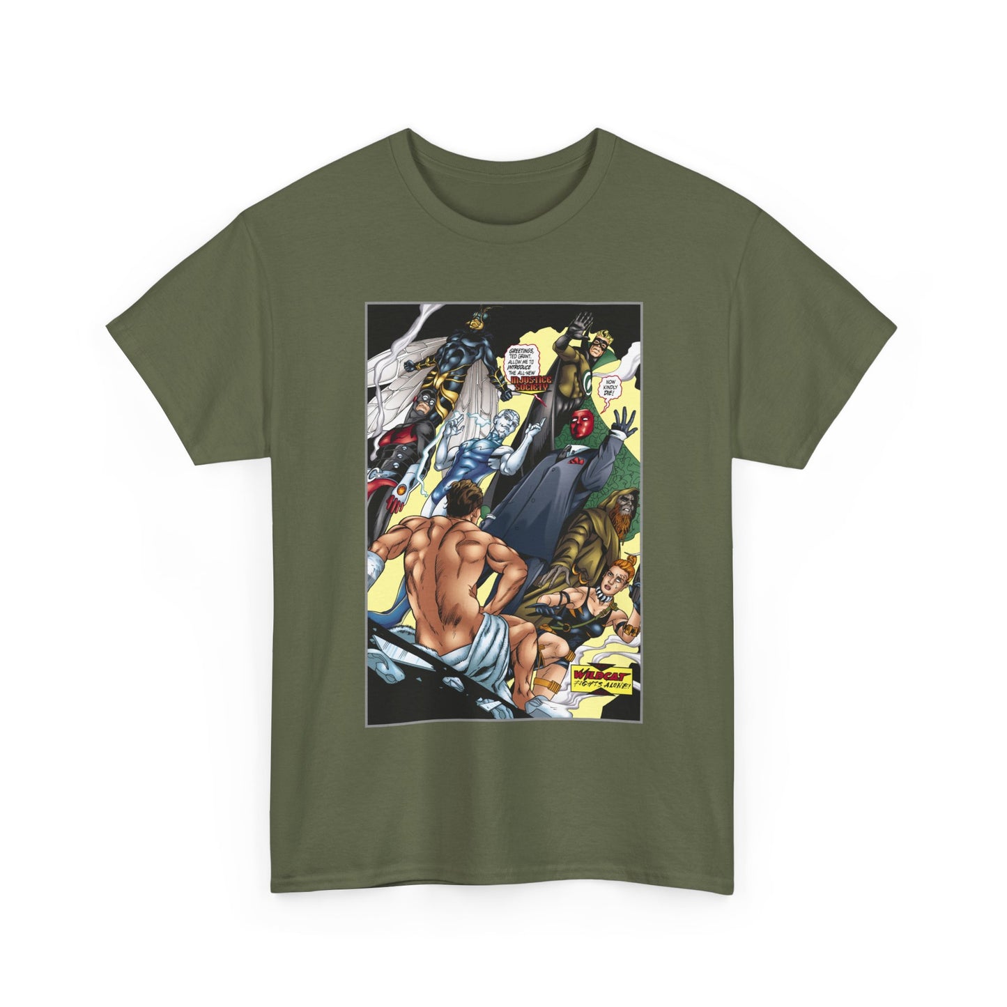 Wildcat/Injustice Society T-Shirt