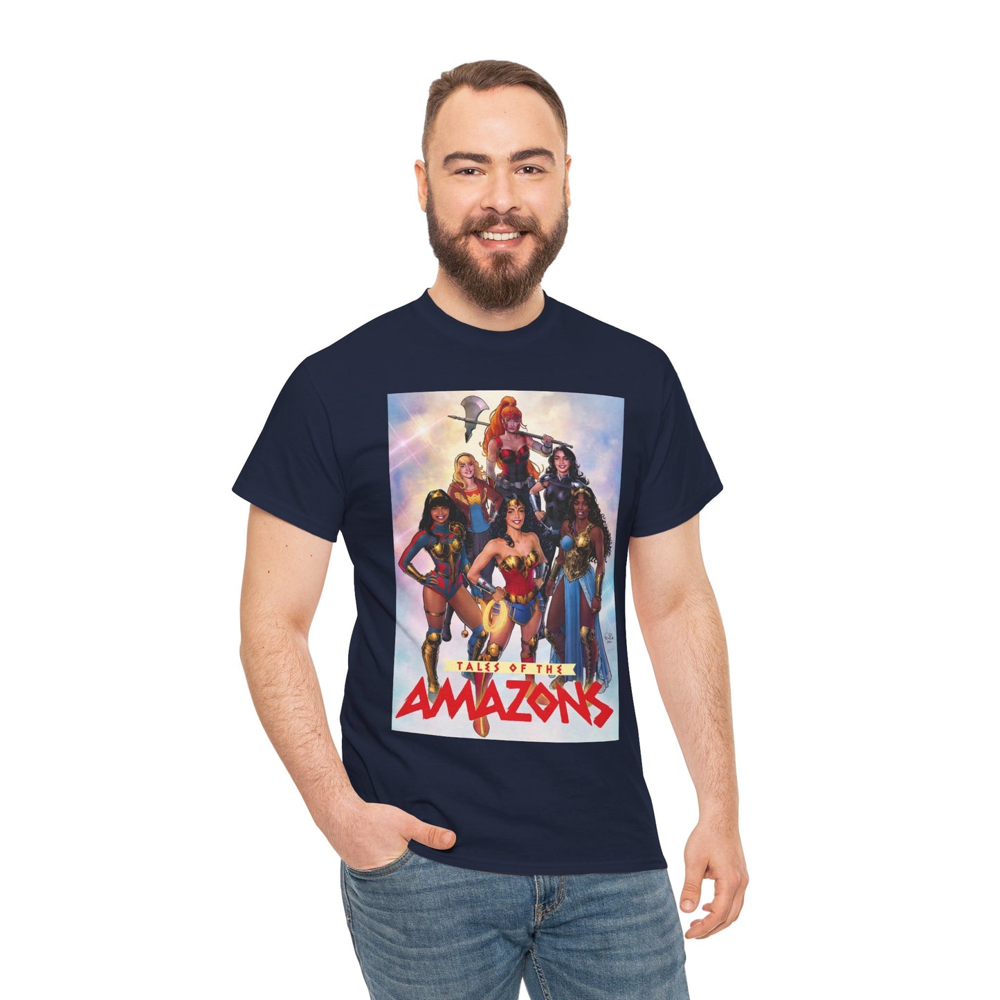 Tales of the Amazons T-Shirt - Nicola Scott Art - Wonder Woman, Wonder Girl, Troia, Nubia, Artemis, Queen Hippolyta, Yara Flor, Donna Troy - DC Comics