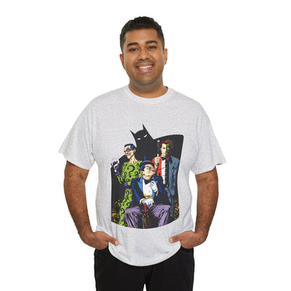 Riddler, Two-Face, Penguin T-Shirt - Brian Bolland Art - DC Comics