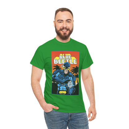 Blue Beetle T-Shirt - Ted Kord - 1980s DC Series - DC Comics