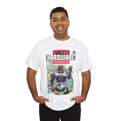 Hardware T-Shirt - Denys Cowan Art - Curtis Metcalf Vs Edwin Alva - Milestone Media - DC Comics