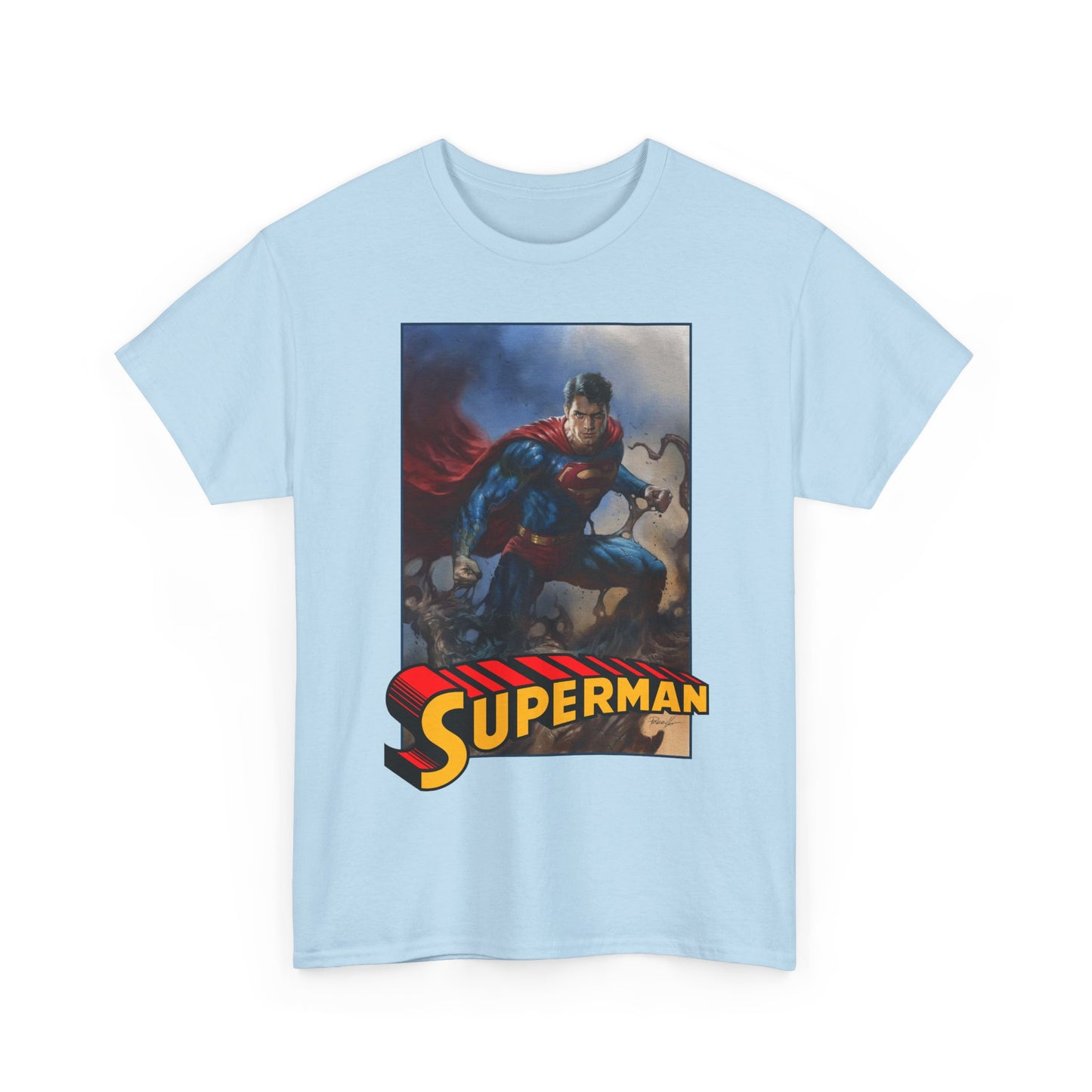 Superman T-Shirt - Lucio Parrillo Art - Man of Steel - DC Comics