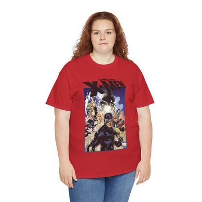 Uncanny X-Men T-Shirt - Terry Dodson Art - Cyclops, Emma Frost, Wolverine, Nightcrawler, Colossus - Marvel Comics