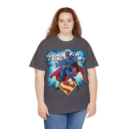 Superman Earth 23 T-Shirt - DC Comics - Calvin Ellis, Vathlo - Justice Incarnate - President