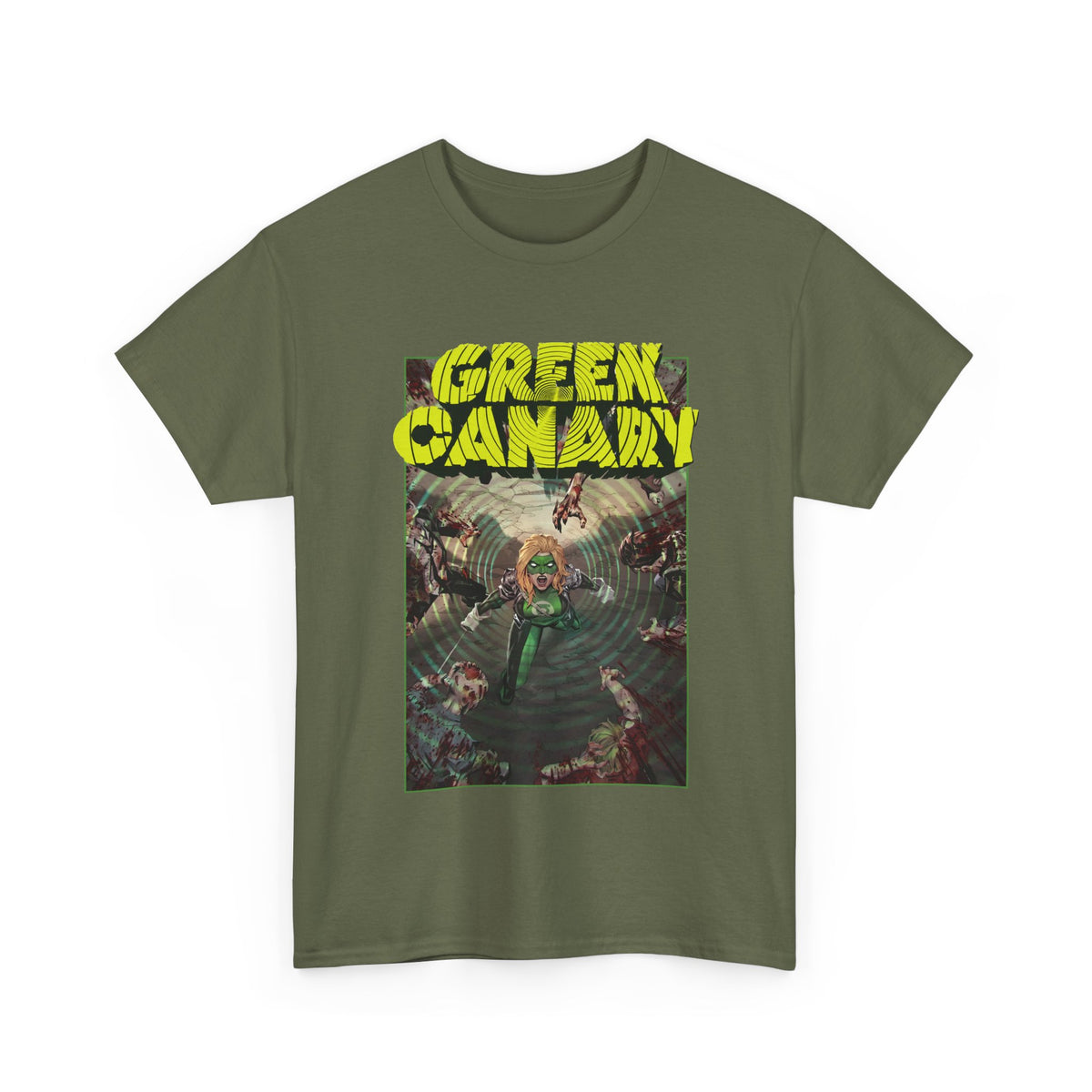 Green Canary T-Shirt - DCeased: War of the Undead Gods #5 Variant Cover Art by Kael Ngu. - Dinah Lance - DC Comics