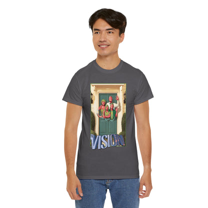 Vision T-Shirt - Mike Del Mundo Art - Avengers Member - The Visions Family - Tom King Story - Future MCU Series - Marvel Comics